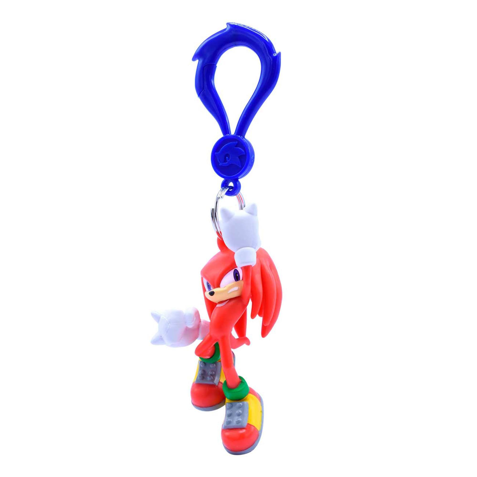Alt View 5. Just Toys LLC - Sonic the Hedgehog Series 3 Mystery Backpack Hanger | One Random Blind Bag - Blue.