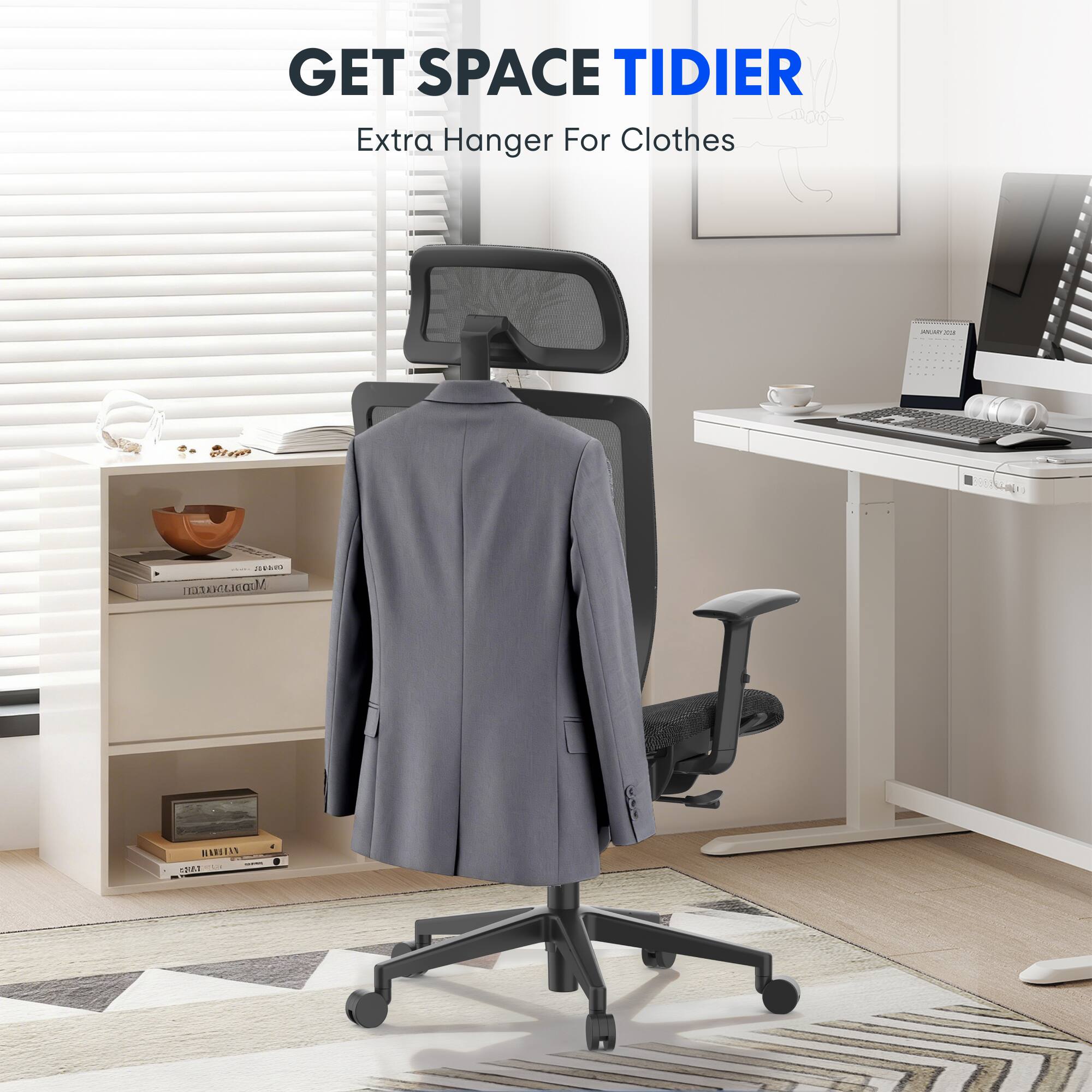 GET SPACE TIDIER  
Extra Hanger For Clothes