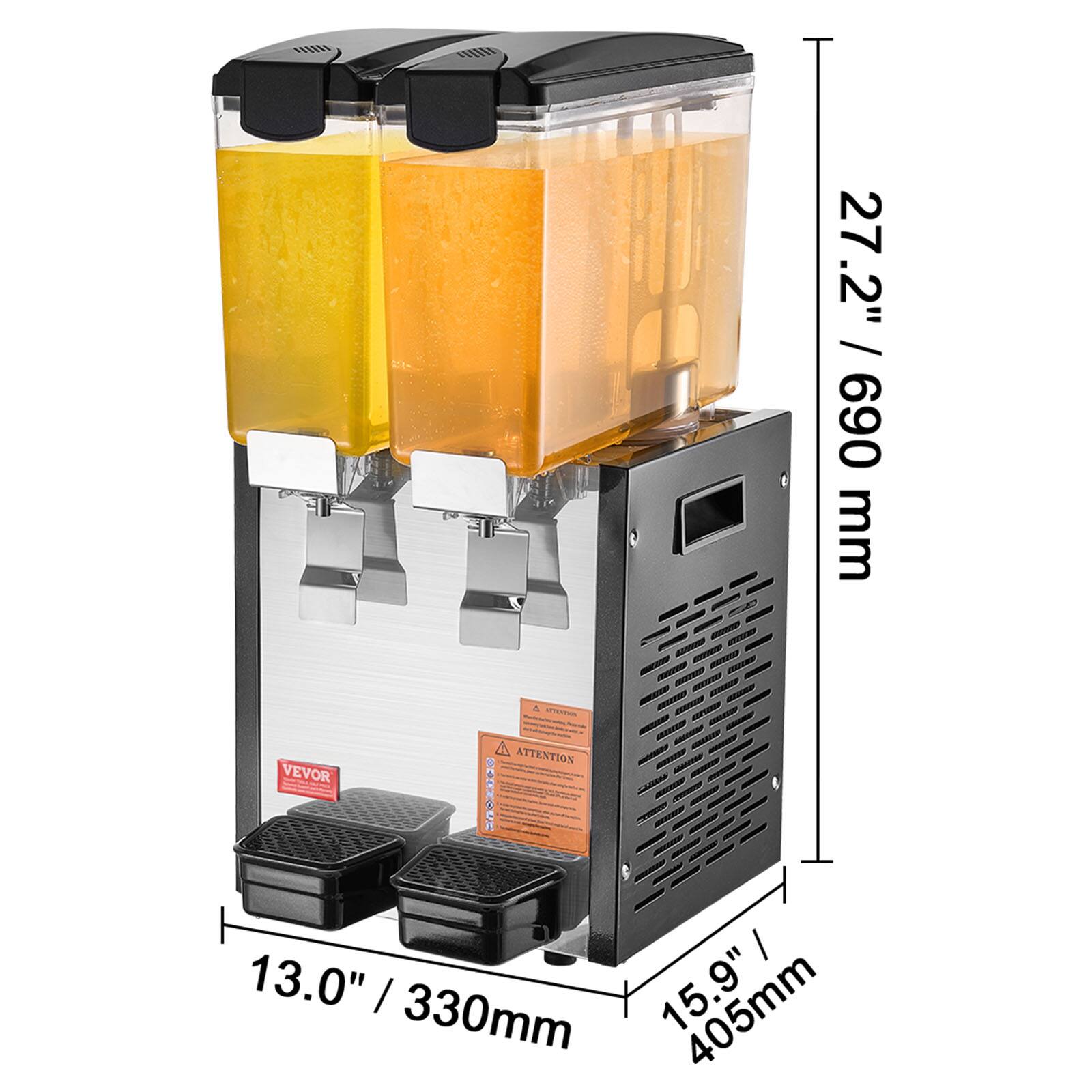 27.2" / 690 mm, 13.0" / 330 mm, 15.9" / 405 mm, A VEVOR, A ATTENTION!