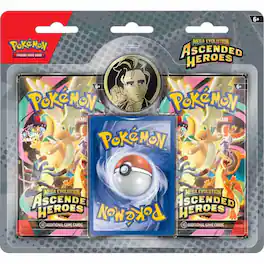 Pokémon - Pokemon TCG Trading Card Game Mega Evolutions Ascended Heroes 2 Packs, 1 Promo Card and one Coin (Larry's Komala)