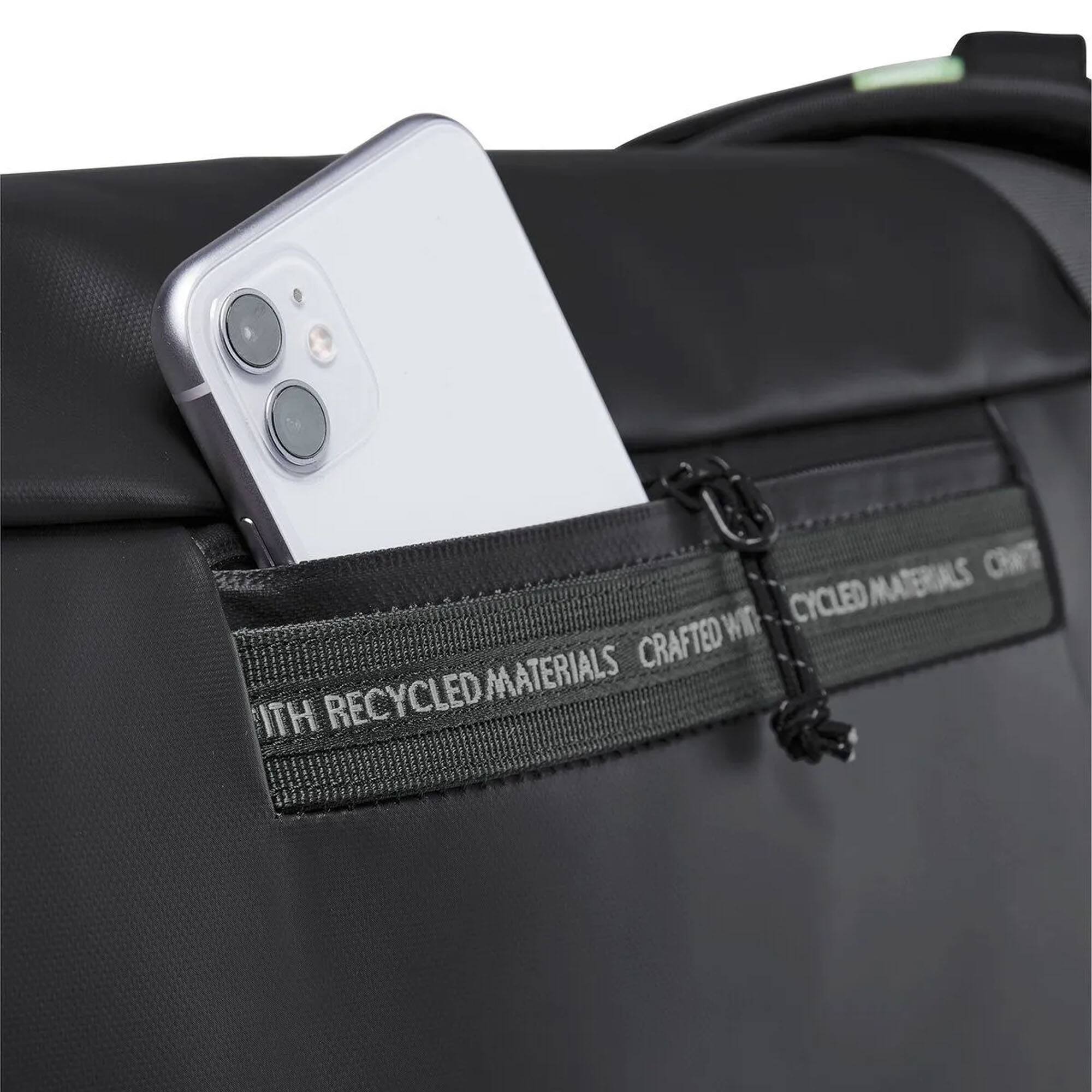 CRAFTED WITH RECYCLED MATERIALS