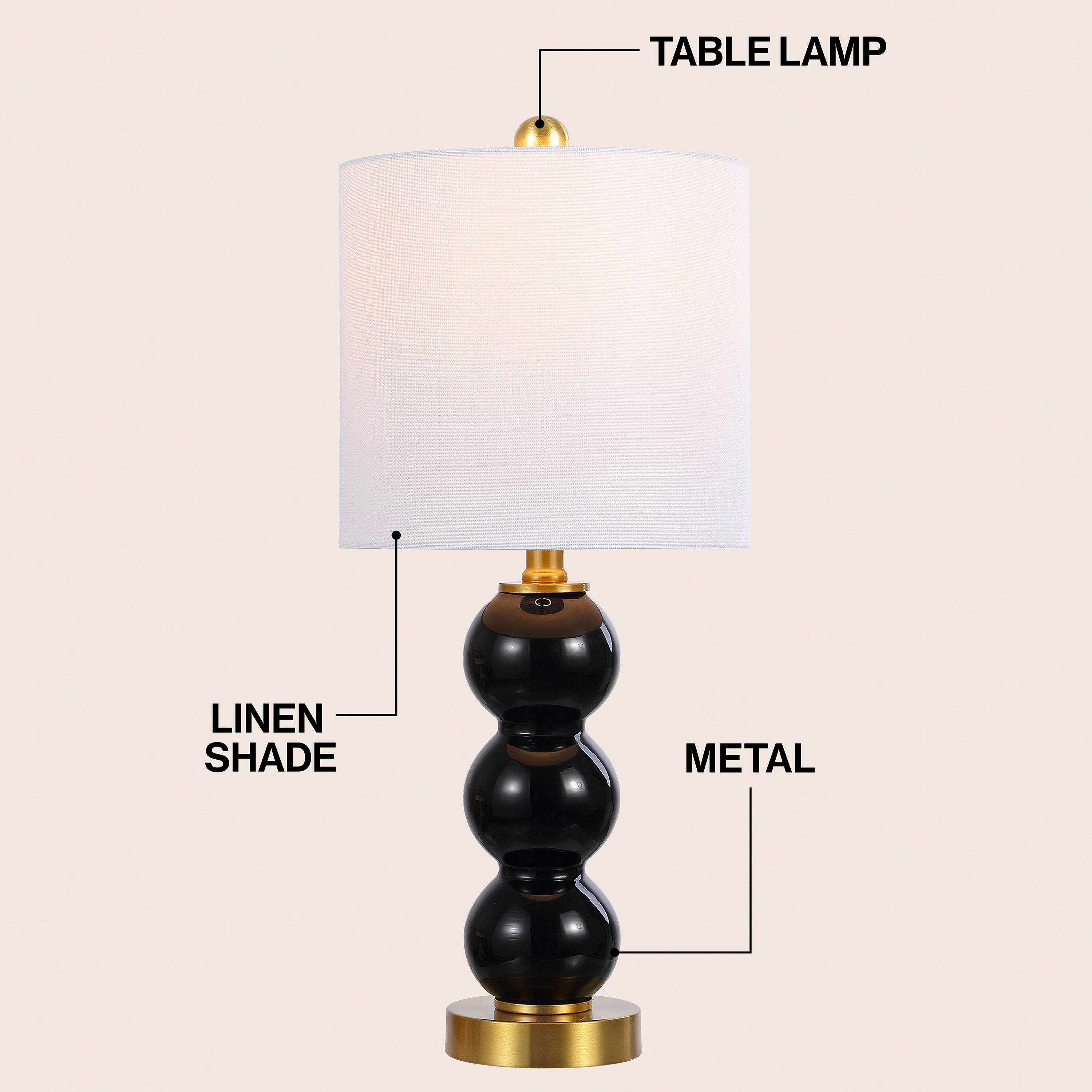 TABLE LAMP  
LINEN SHADE  
METAL