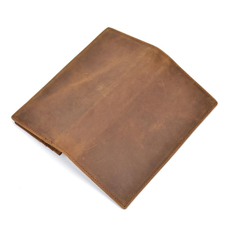 Alt View 4. Steel Horse Leather - The Pathfinder Bifold Wallet | Genuine Leather Pocket Book - Brown.