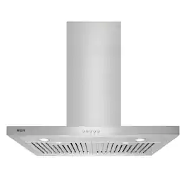RCA - 30 inches - Convertible - Wall Range Hood - Stainless Steel