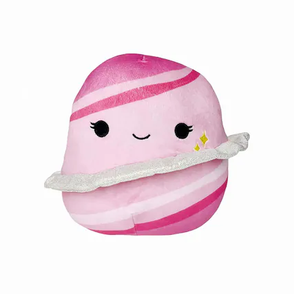 Front. Kellytoy - Squishmallow 5 Inch Plush Space | Zuzana the Pink Planet - Purple.