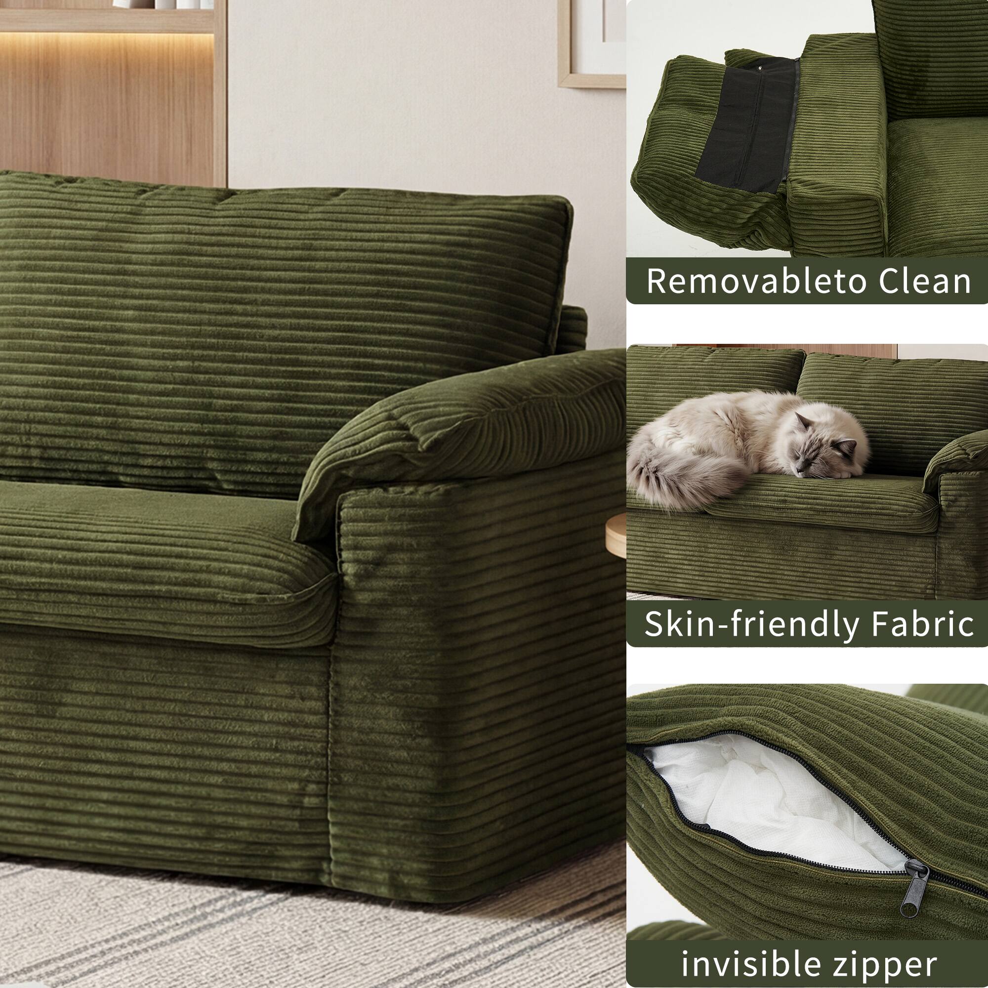 - Removable to Clean
- Skin-friendly Fabric
- Invisible zipper