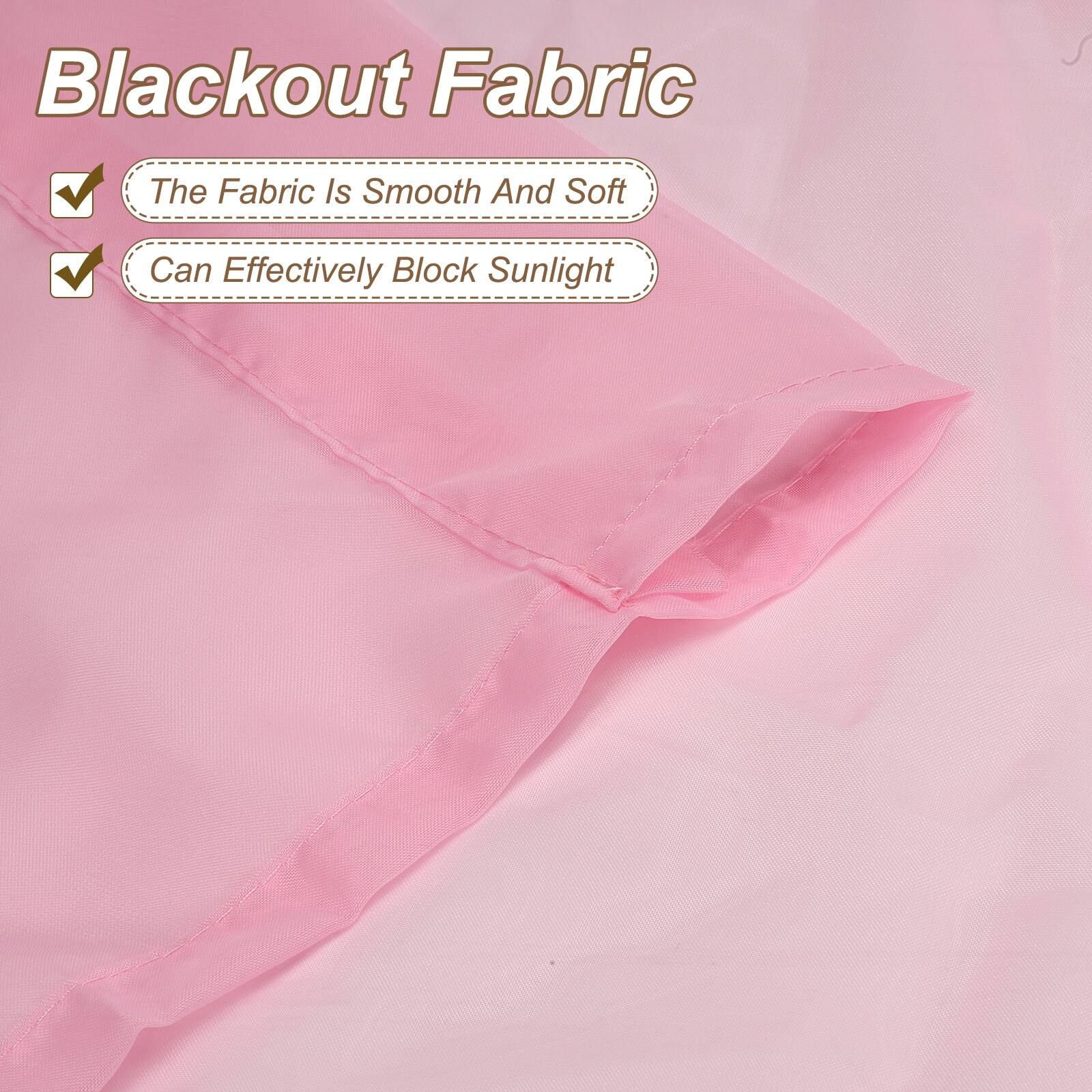 Blackout Fabric

- The Fabric Is Smooth And Soft
- Can Effectively Block Sunlight