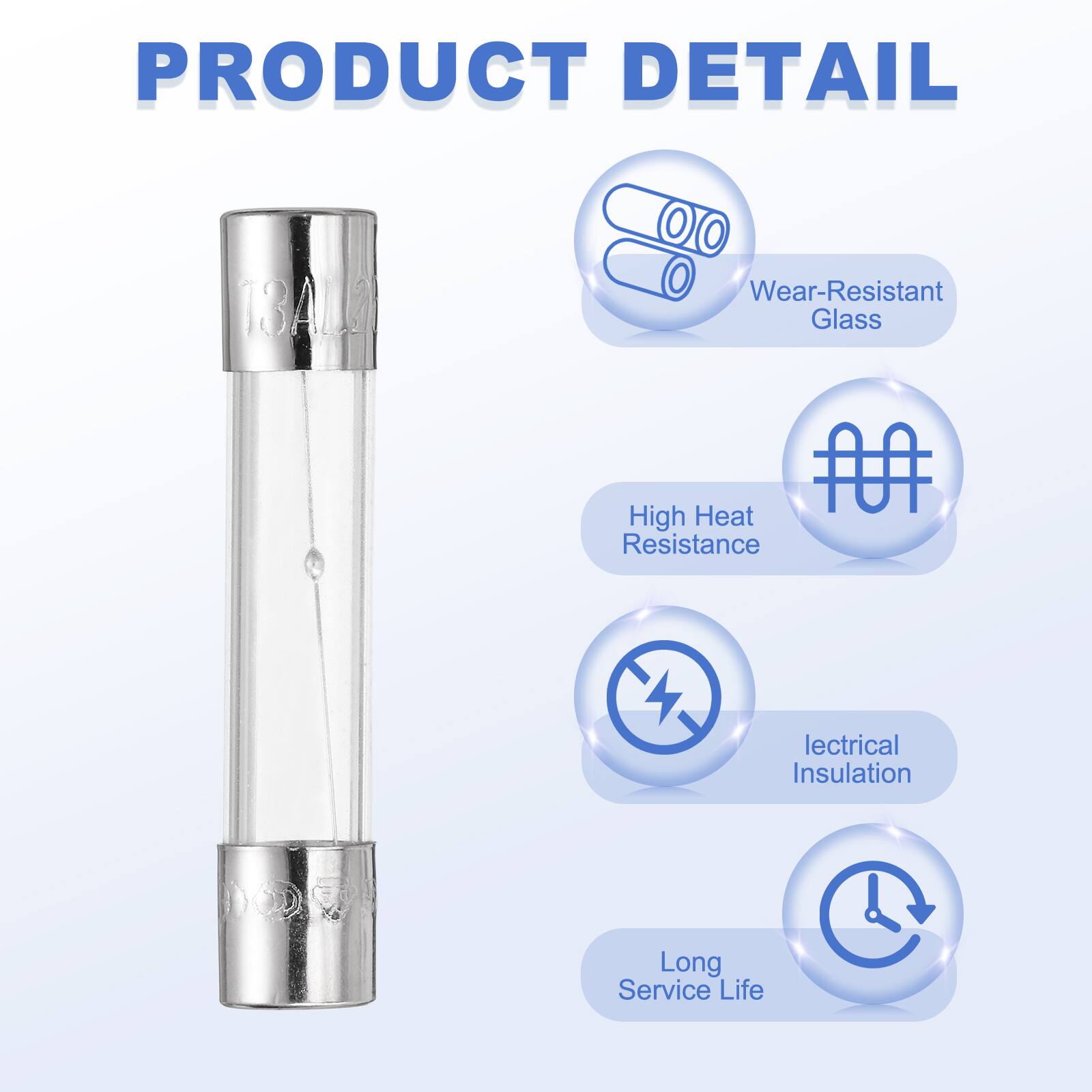 PRODUCT DETAIL

- Wear-Resistant Glass
- High Heat Resistance
- Electrical Insulation
- Long Service Life