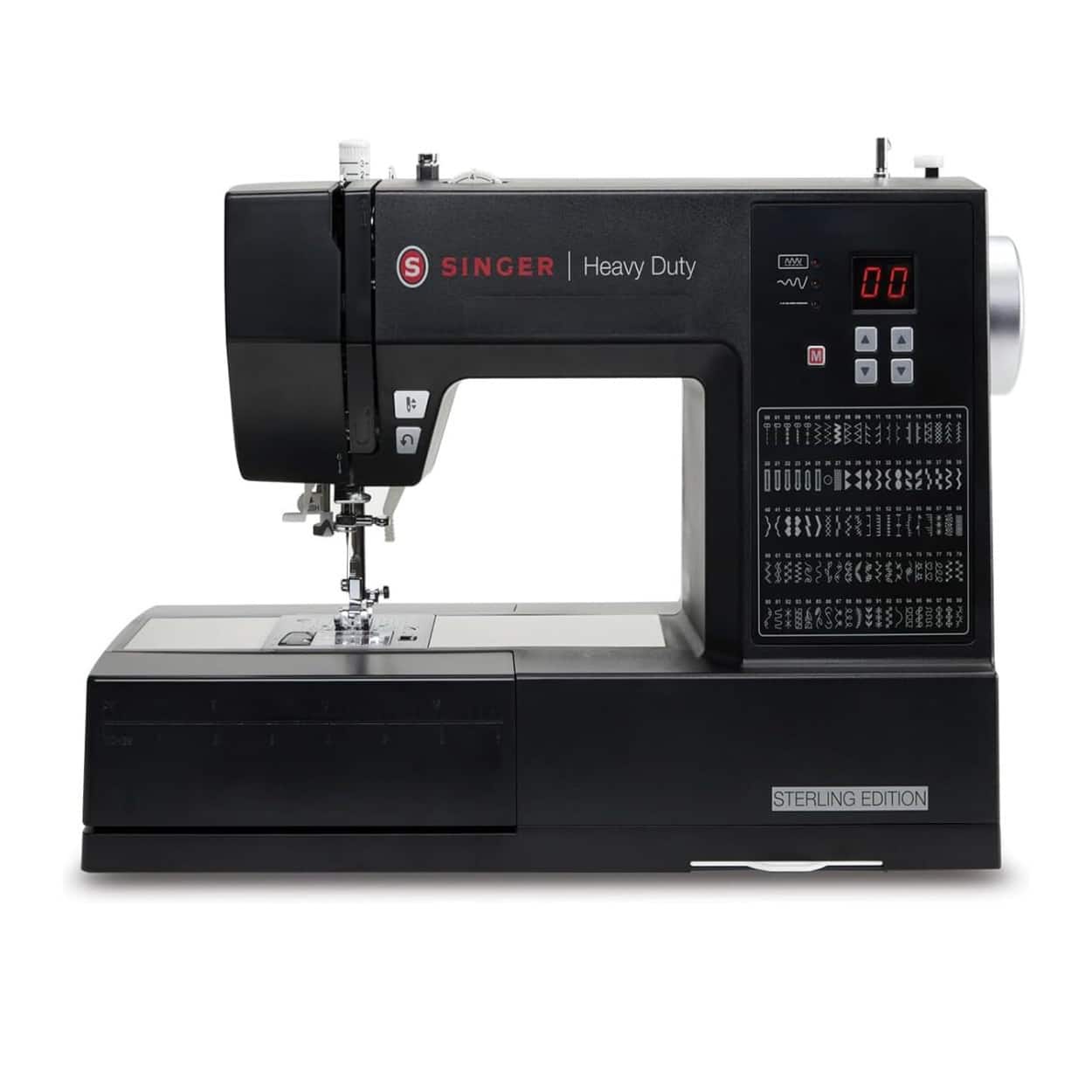 Singer - Heavy Duty 6600C Sterling Sewing Machine with Accessory Kit (Black)