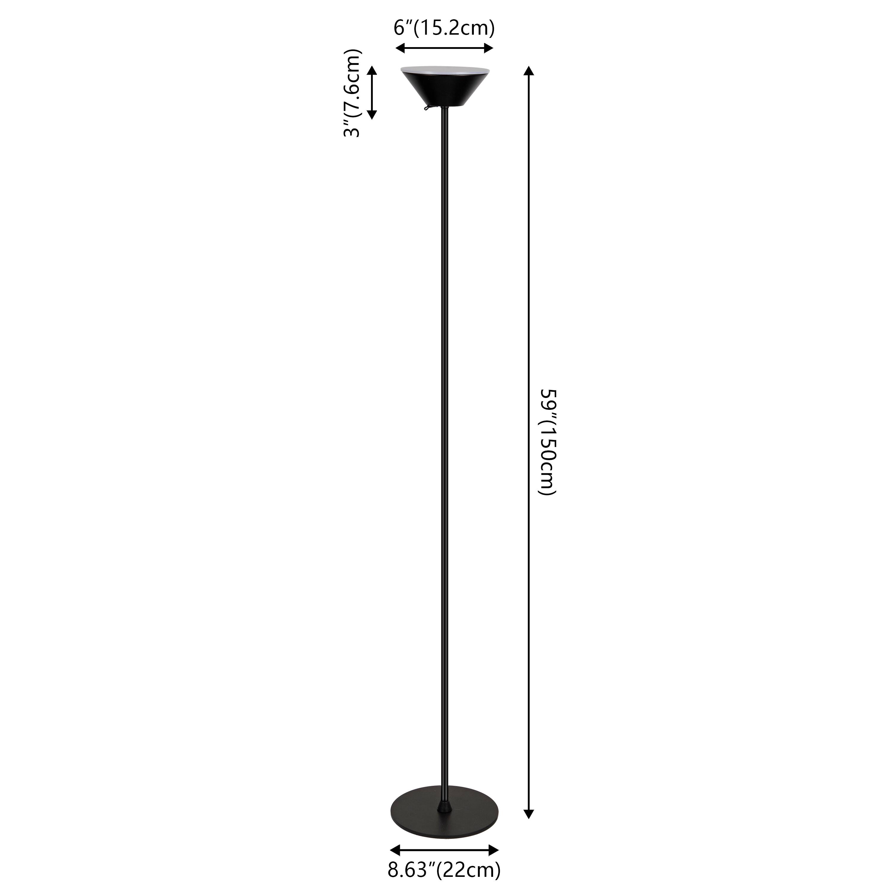6"(15.2cm) 3"(7.6cm) 59"(150cm) 8.63"(22cm)