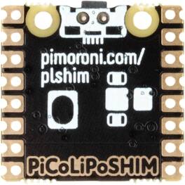 Pimoroni - PIM557 LiPo SHIM for Pico providing power to the Pico's USB port