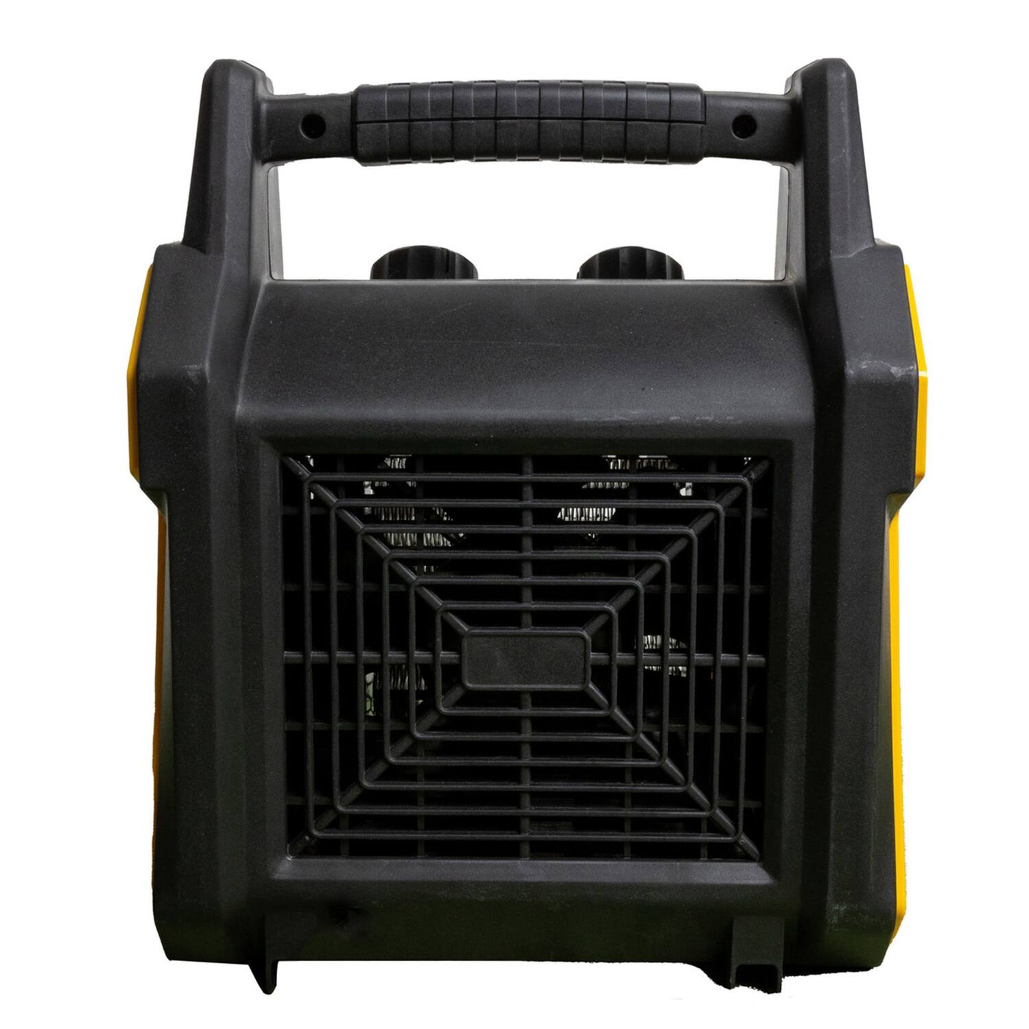 Front. Dura Heat - Dura Heat Euh1490 1,500-watt-max Portable Ceramic Workspace Heater And Fan With Thermostat, Yellow And Black, Euh1490 - Yellow.