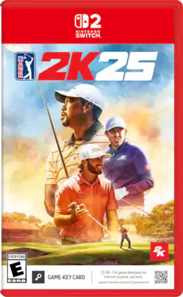 2 NINTENDO SWITCH PGA TOUR 2K25 T SUN DAY PD
Burns & Wilcox ADP
EVERYONE E ESRB
2K
35 GB - Full game download via GAME-KEY CARD internet required. see back. support.nintendo.com/switch2/gamekeycard - E (Everyone)