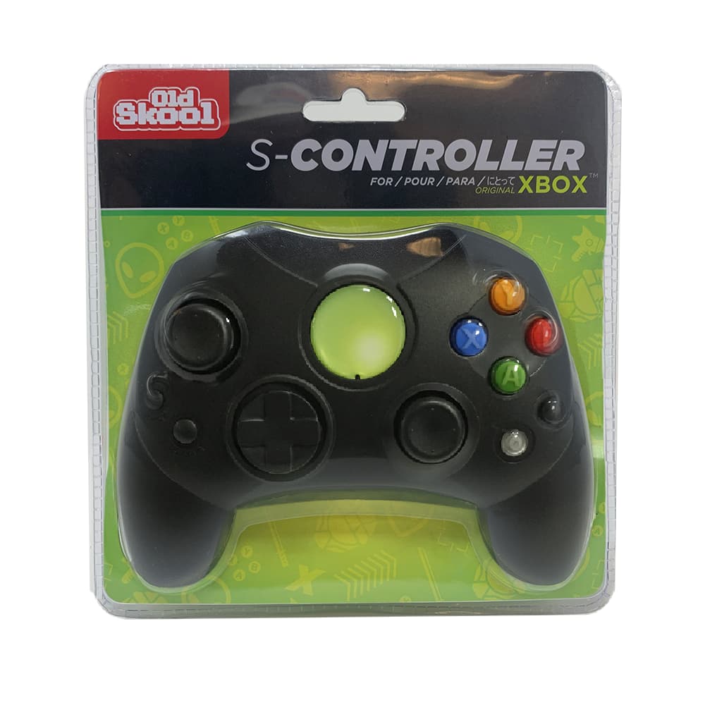 Old Skool - Wired S-Type Controller for Original XBOX - Black price history on PriceWatchPro
