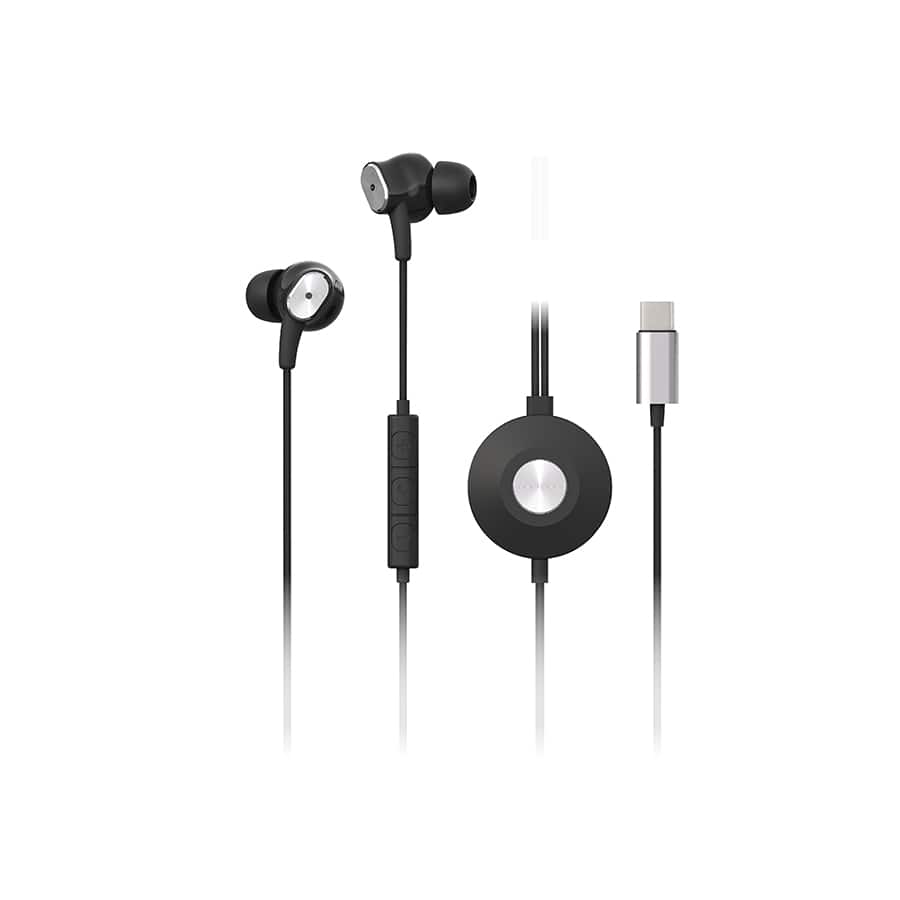 Helix - Ultrabuds Noise Cancelling USB-C Earbuds - Black