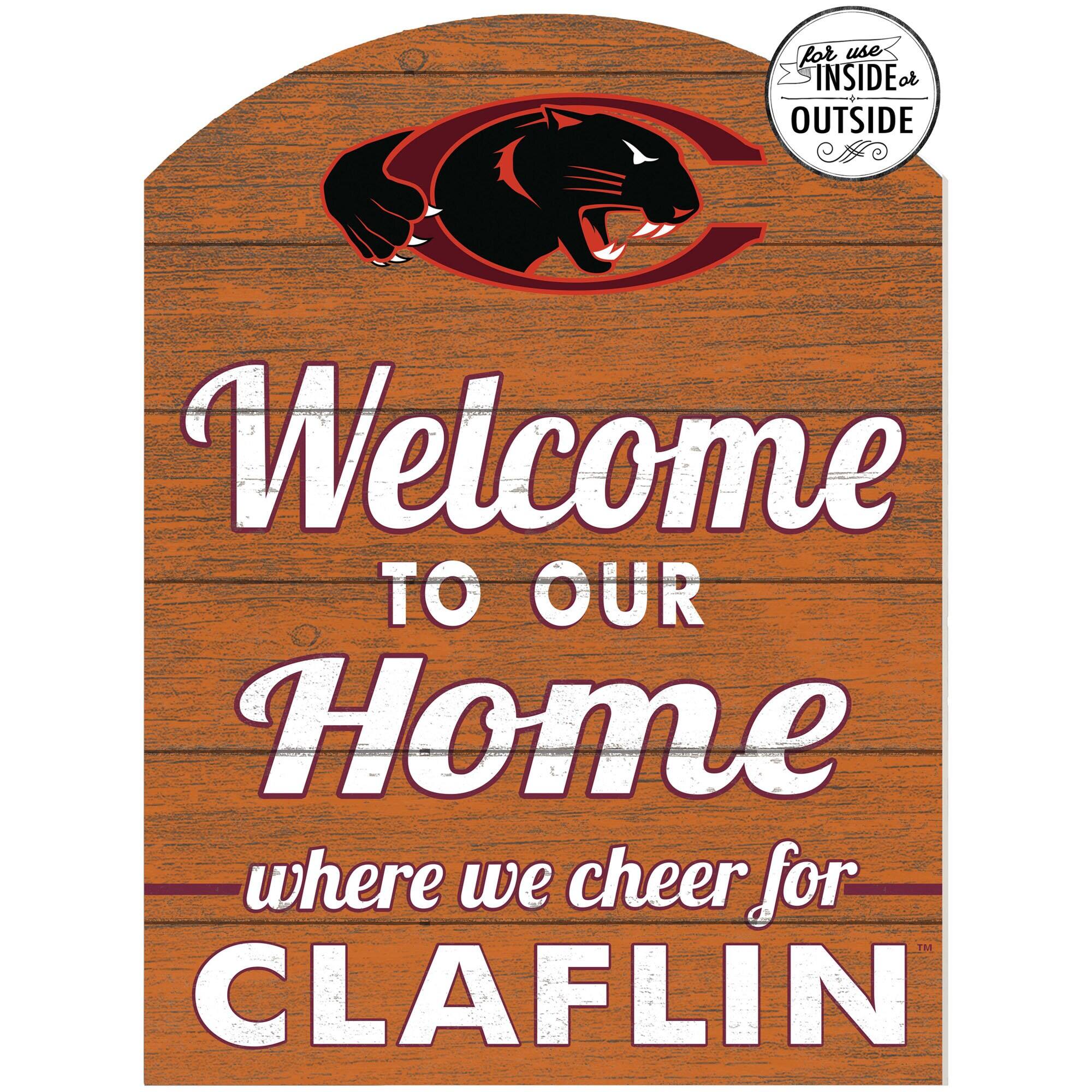 Claflin Panthers 16'' x 22'' Indoor/Outdoor Marquee Sign
