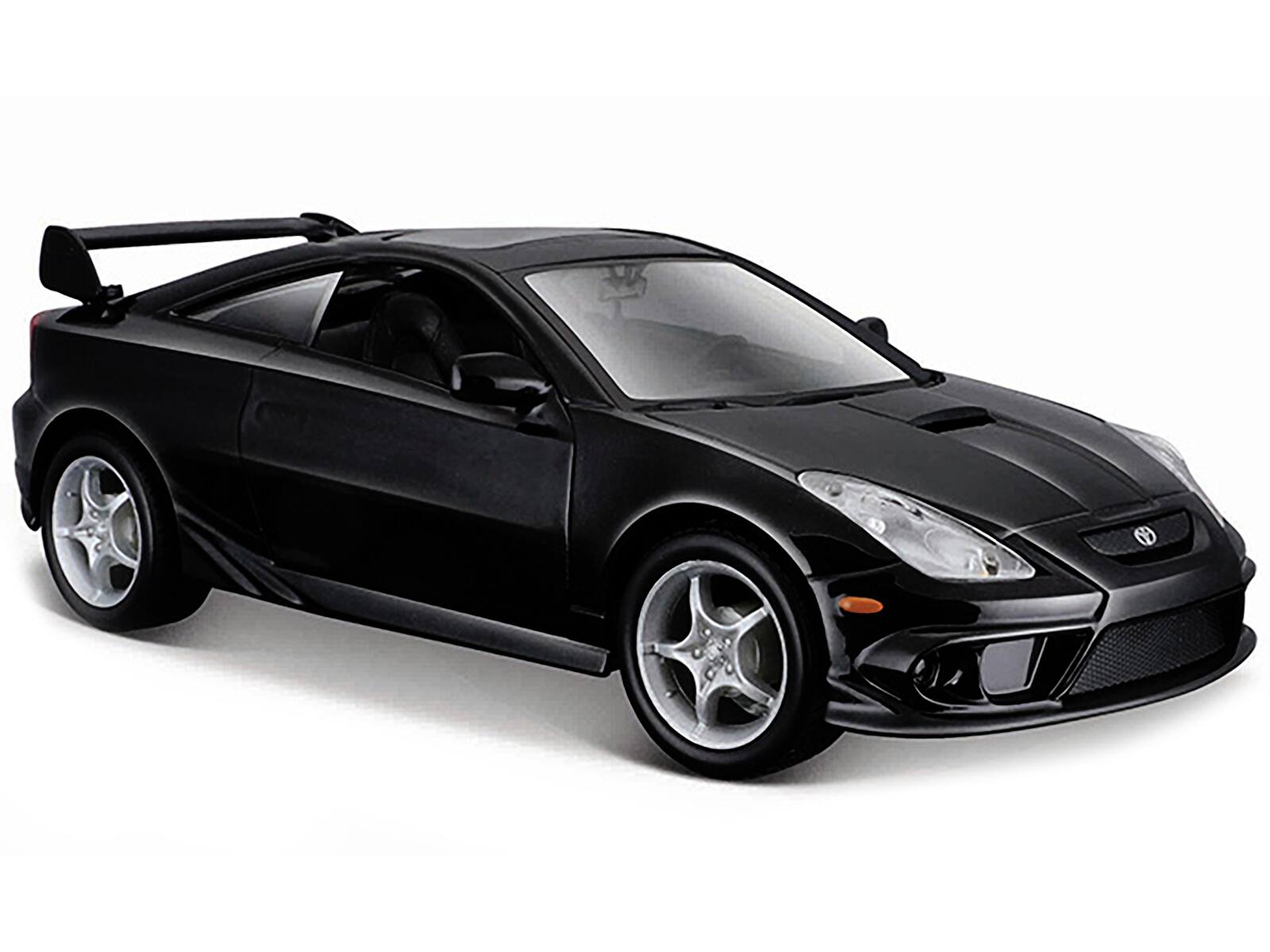 Angle. Maisto - Toyota Celica GT-S Black "Special Edition" Series 1/24 Diecast Model Car by Maisto - Black.