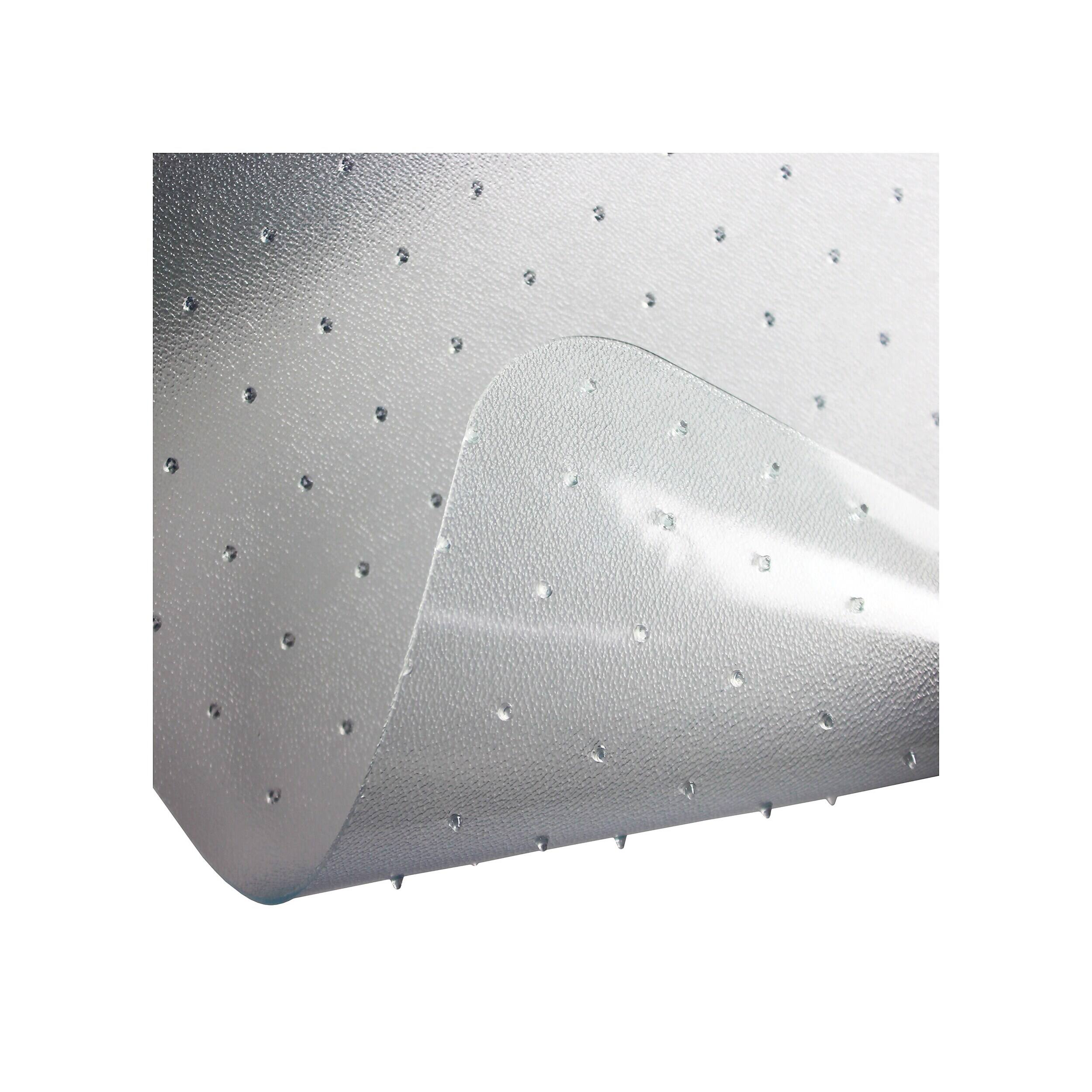 Alt View 5. Floortex - Ultimat Cleartex Carpet Chair Mat, 35" x 47", Designed for Medium-Pile Carpet, Clear Polycarbonate (118927ER) - Clear.