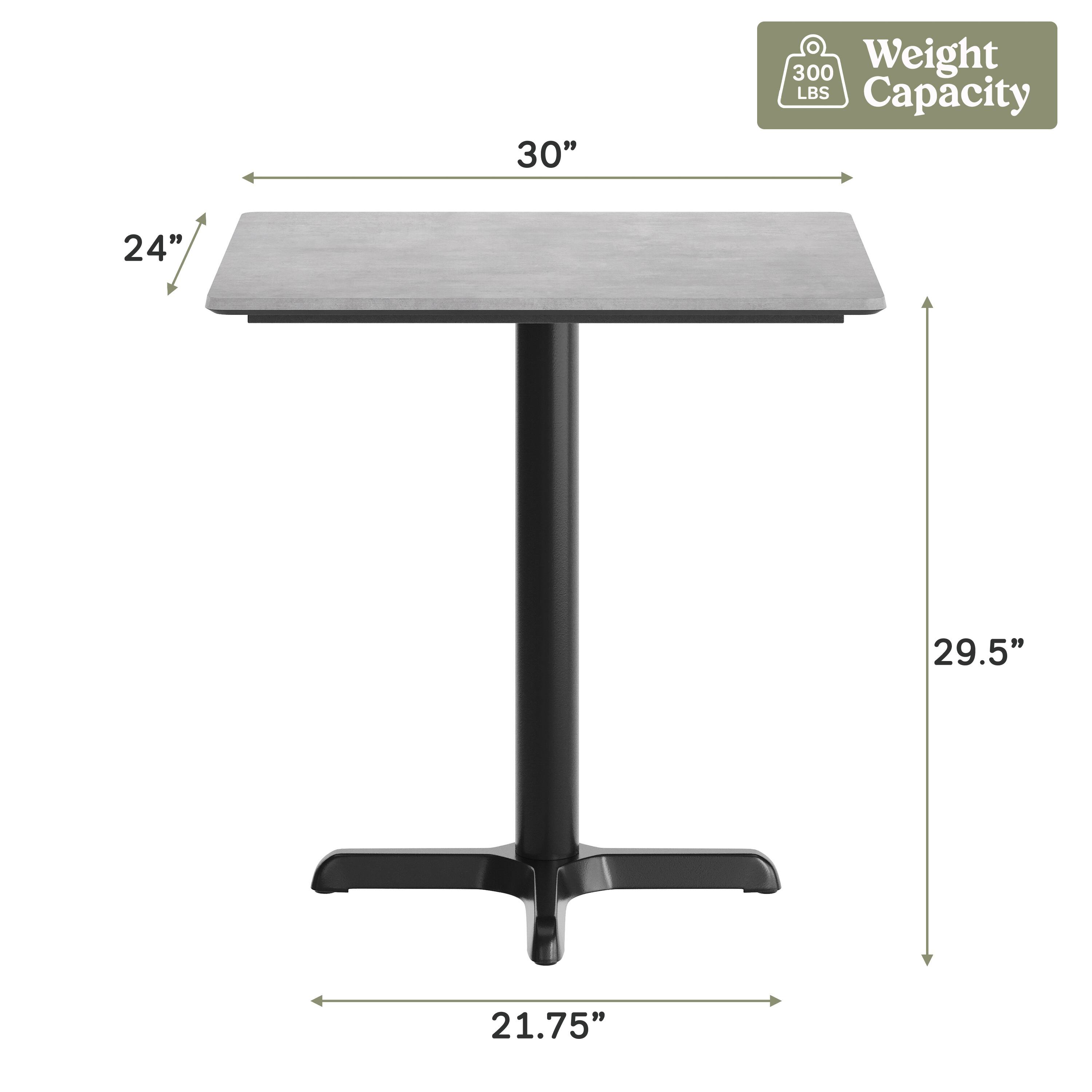 30"  
300 Weight LBS Capacity  
24"  
29.5"  
21.75"