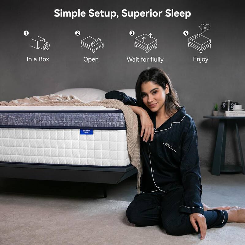 Simple Setup, Superior Sleep

1. In a Box
2. Open
3. Wait for fully
4. Enjoy

SURFLY 1917