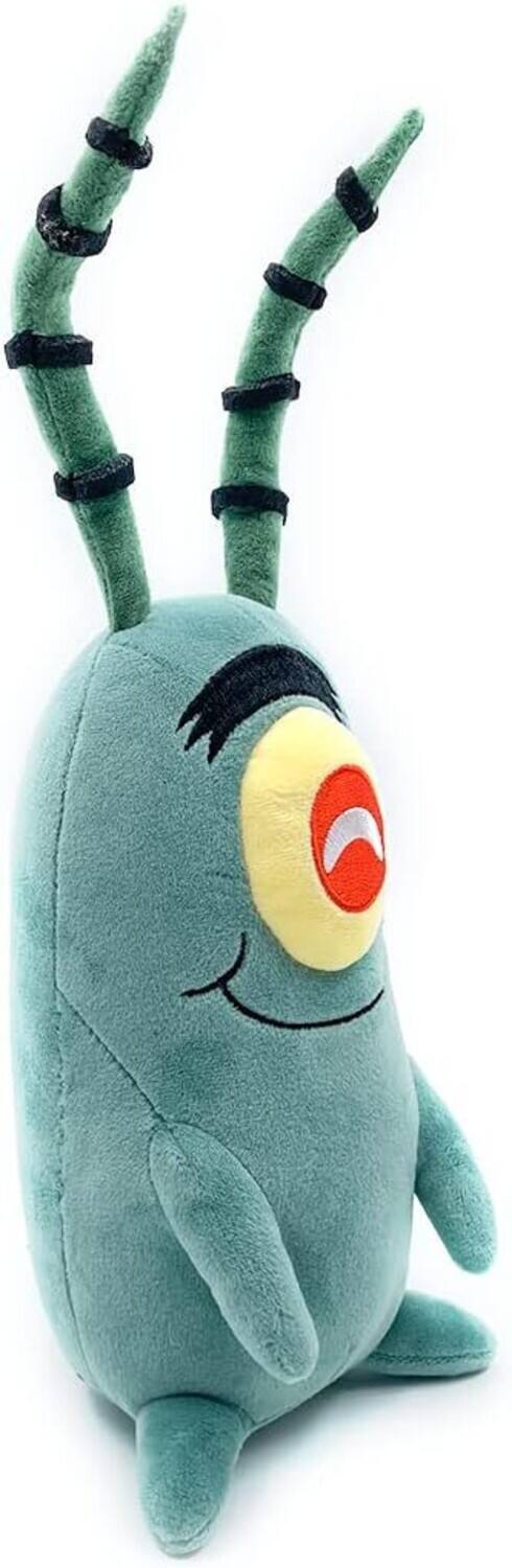 Alt View 1. Youtooz - Youtooz - SpongeBob Squarepants - Plankton Sit 9" Plush   - Collectibles - Multicolor.