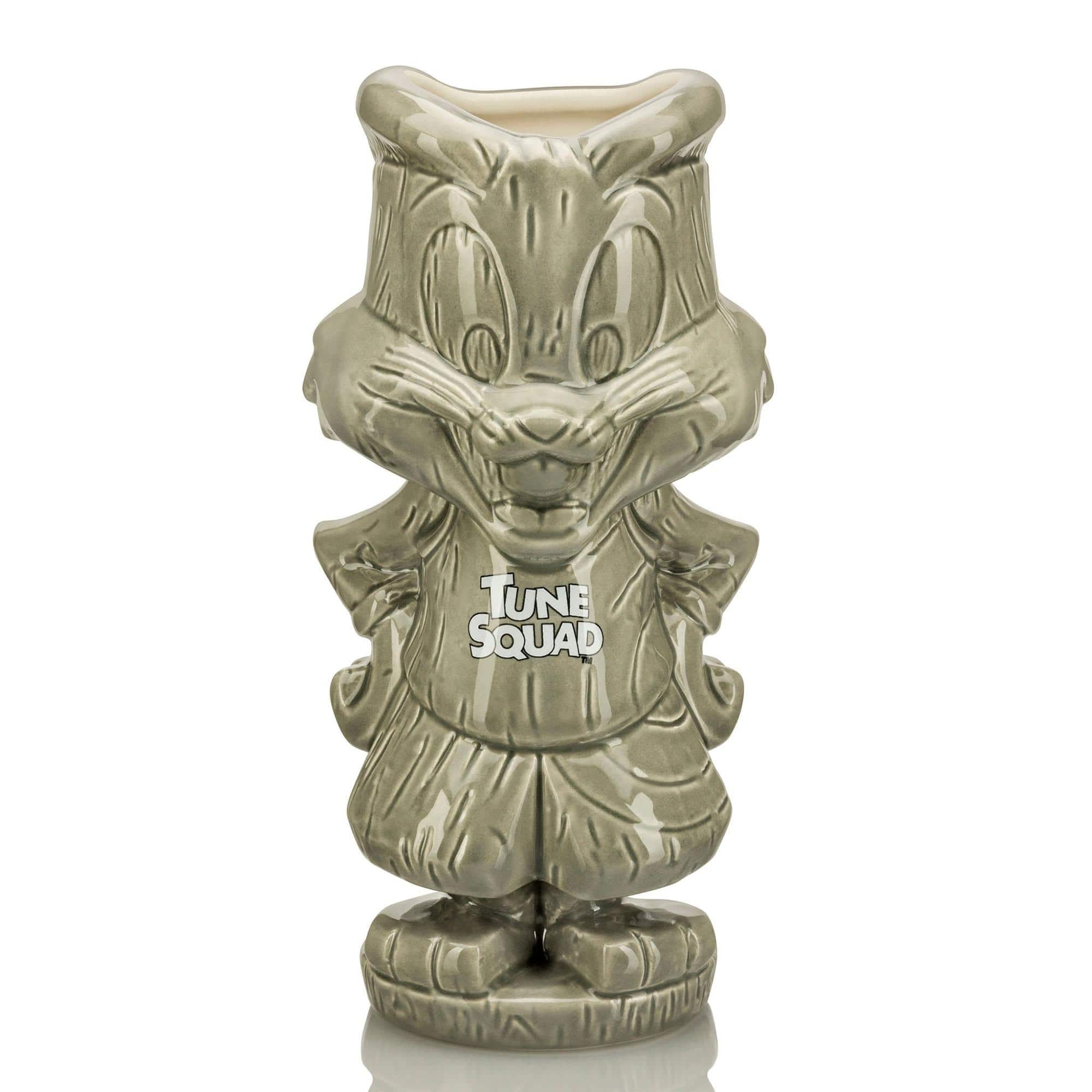 Beeline Creative - Geeki Tiki Space Jam Bugs Bunny 12 Ounce Ceramic Tiki Mug - Gray