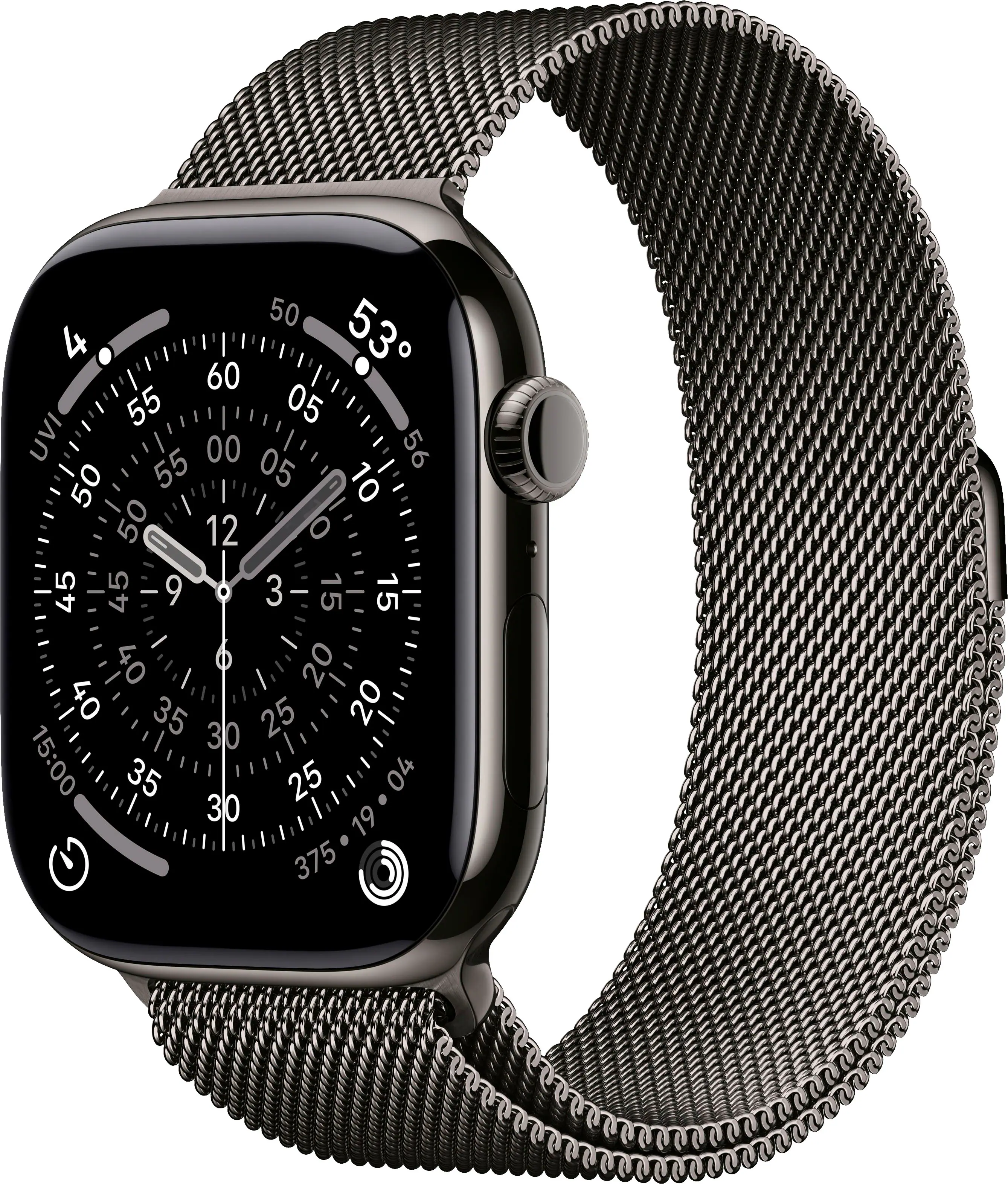 Slate - Titanium - Milanese Loop - Slate
