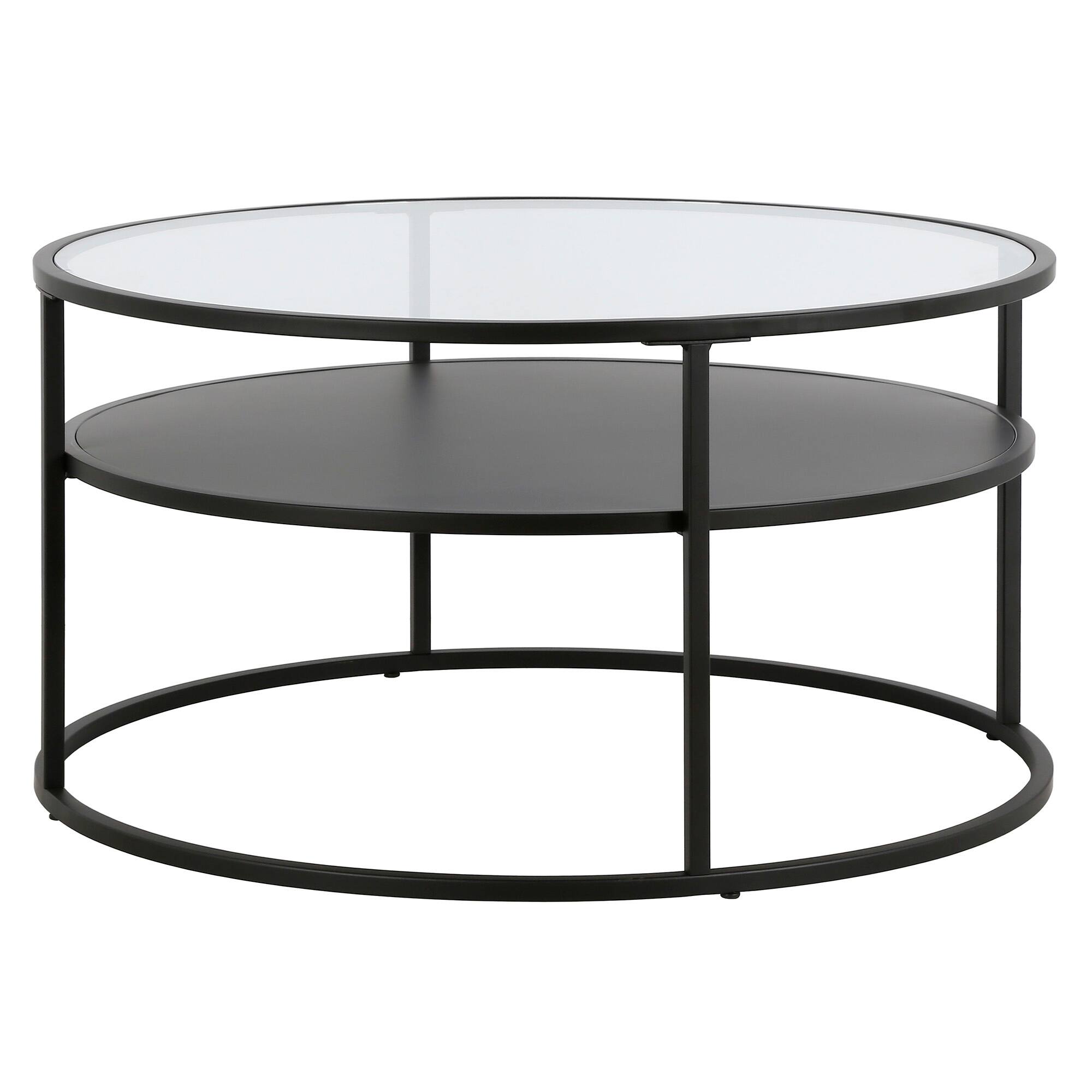 Alt View 14. Camden&Wells - Ada Round Coffee Table - Blackened Bronze.
