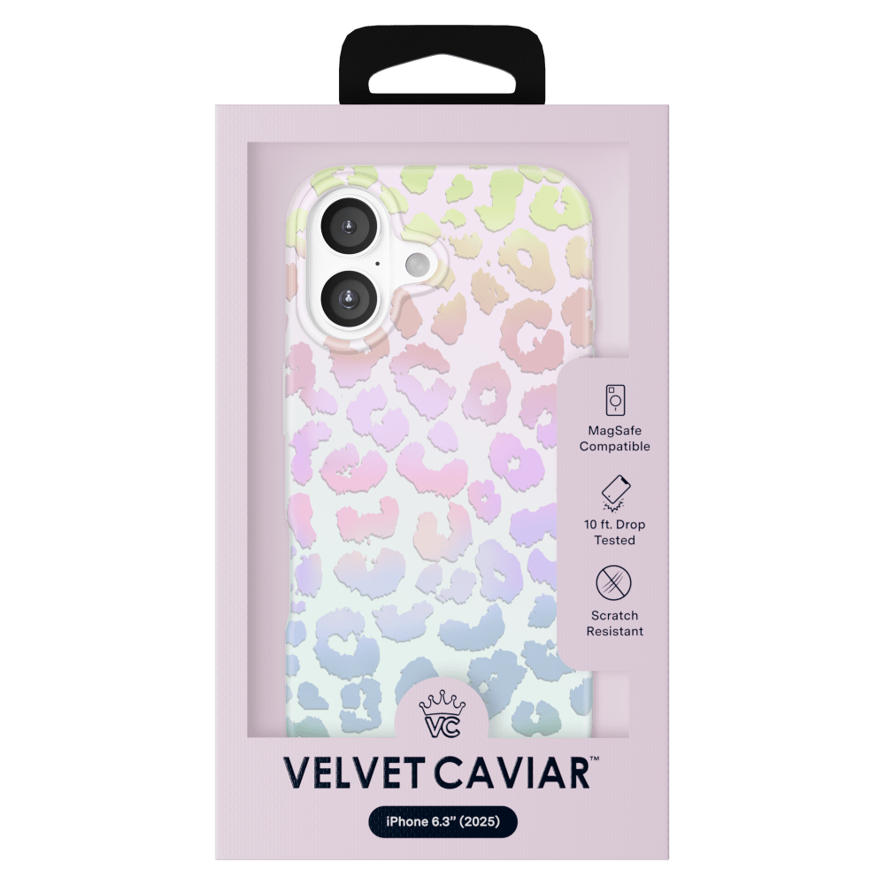 MagSafe Compatible  
10 ft. Drop Tested  
Scratch Resistant  
VC VELVET CAVIAR  
iPhone 6.3" (2025)