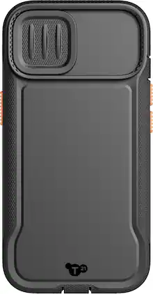 Tech21 - Evo Max case for iPhone 15 - Compatible with MagSafe - Impact Protection Case - Lanyards Included - Black