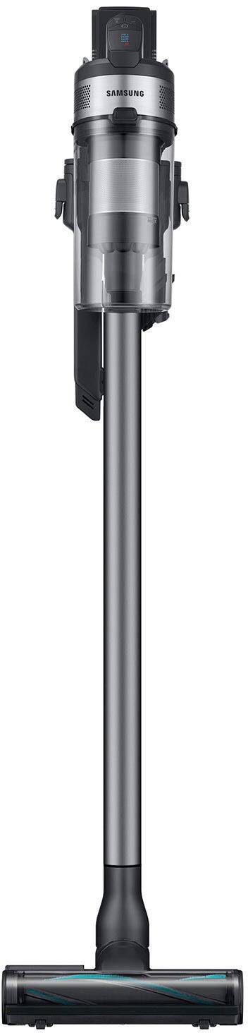 Front. Samsung - Jet 75 Pet Cordless Stick Vacuum with 5-Layer Filtration - Teal Silver.