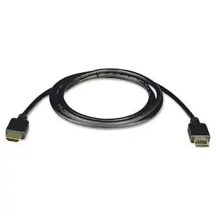Front. Tripp Lite - Tripp Lite P568-025 25 ft. HD 1080p High Speed HDMI Cable - Black - Black.