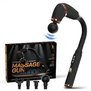 Pursonic - Ultimate U-Shaped Massage Gun - Black