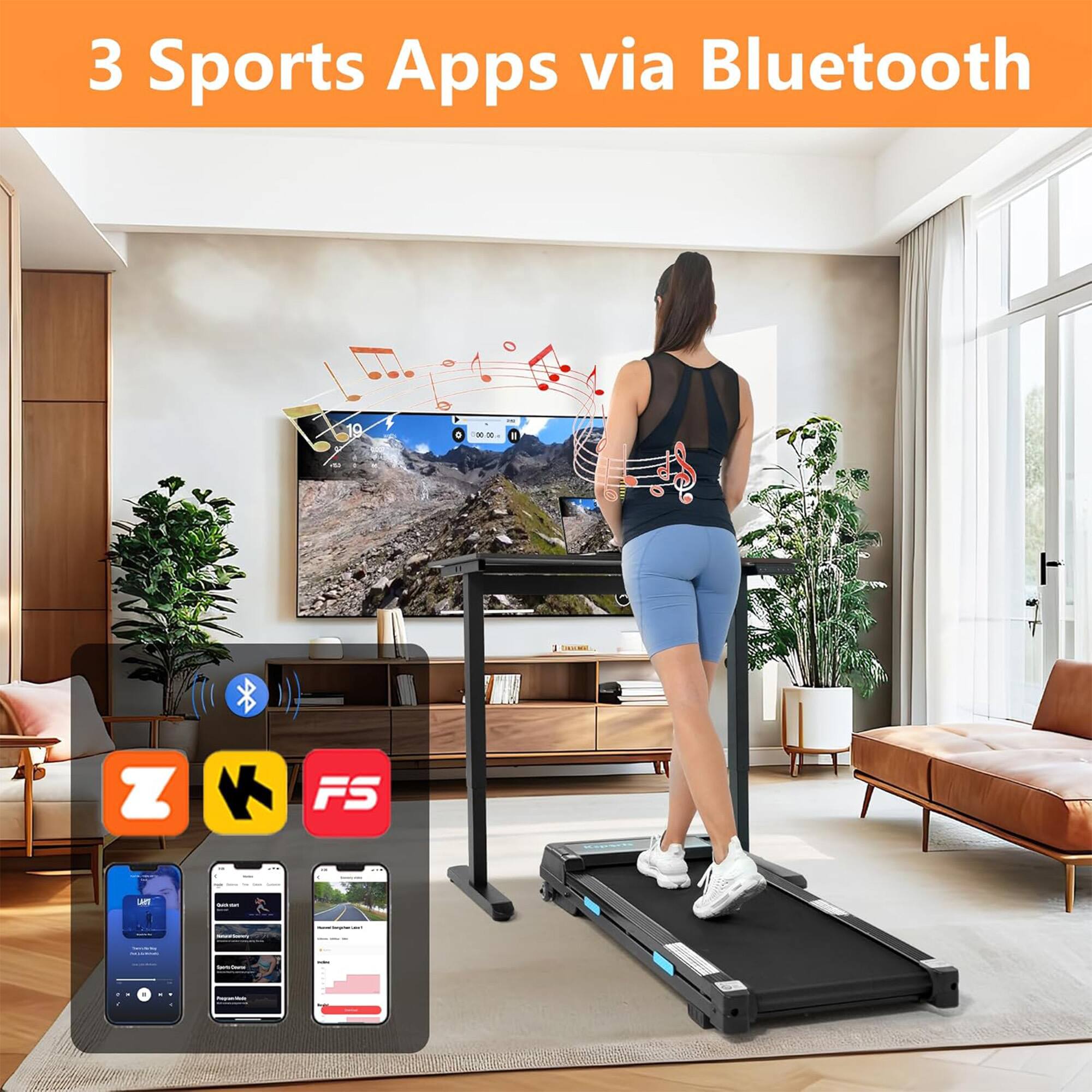 3 Sports Apps via Bluetooth

Z K FS