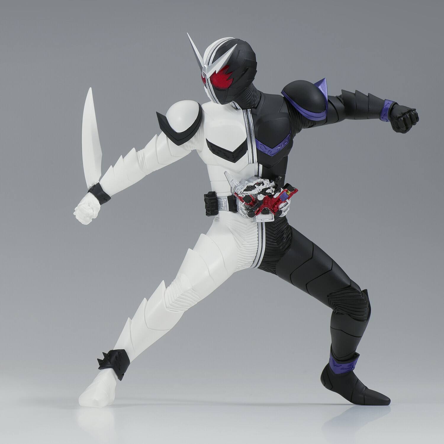 Alt View 1. PopMarket - BanPresto - Kamen Rider W - Hero's Brave Statue Figure - Kamen Rider W FangJoker Version B Statue   - Collectibles - Multicolor.
