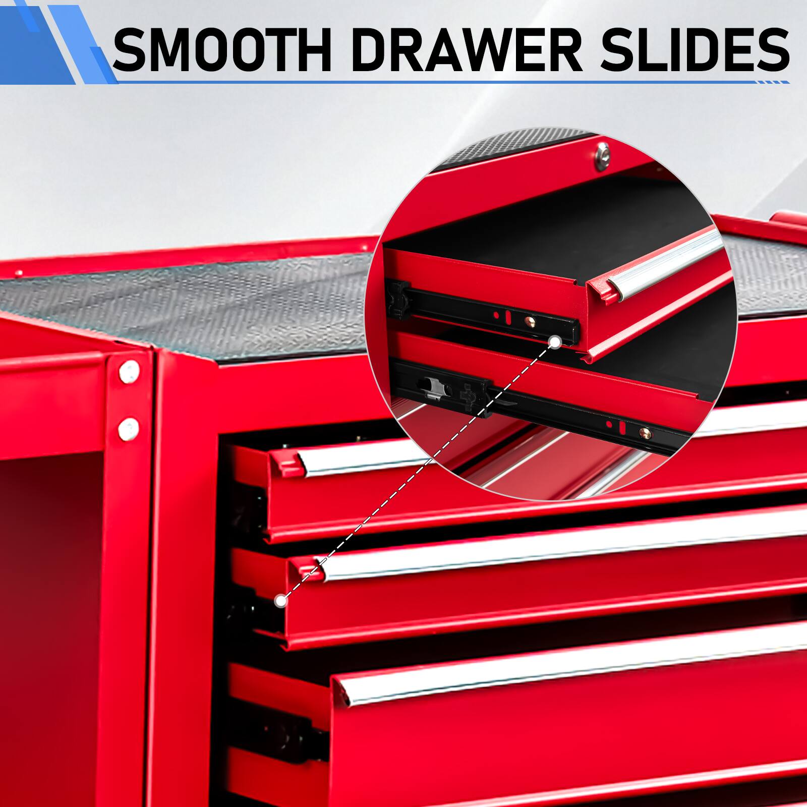 SMOOTH DRAWER SLIDES