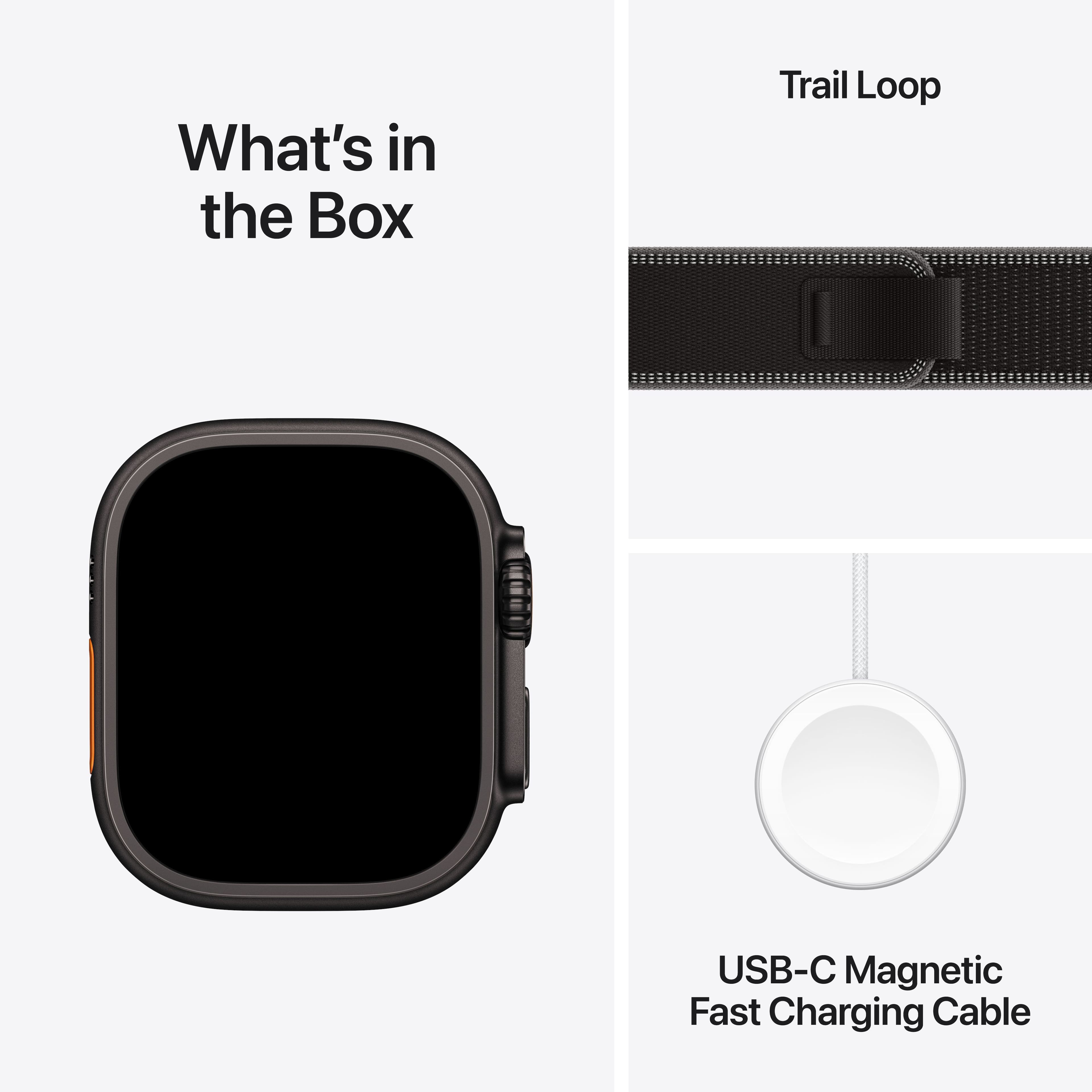 Apple Watch Ultra 3 (GPS+Cellular) 49mm Titanium Case with
