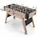 Front. Costway - 54" Foosball Table with 2 Balls & 26 Players 2 Bead Style Scorers for Game Rooms - Natural.