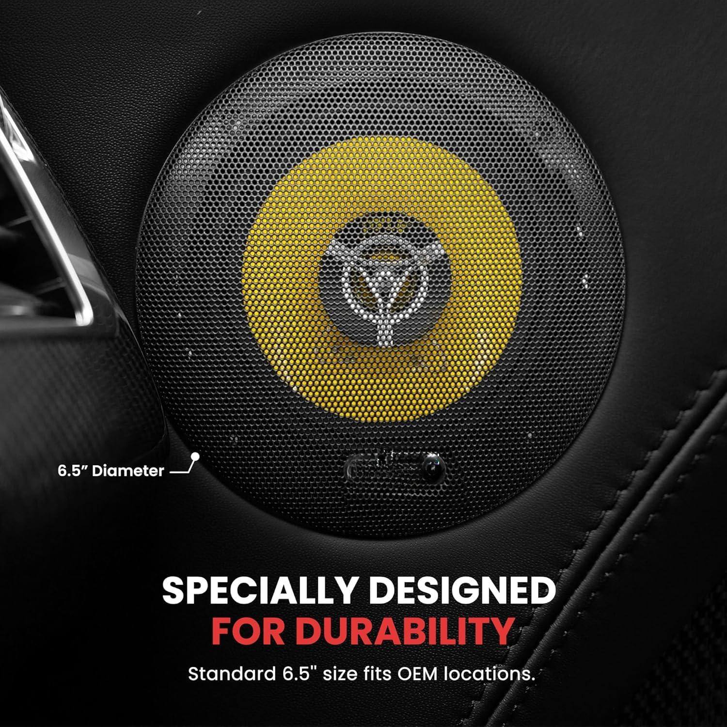 6.5" Diameter

SPECIALLY DESIGNED FOR DURABILITY

Standard 6.5" size fits OEM locations.