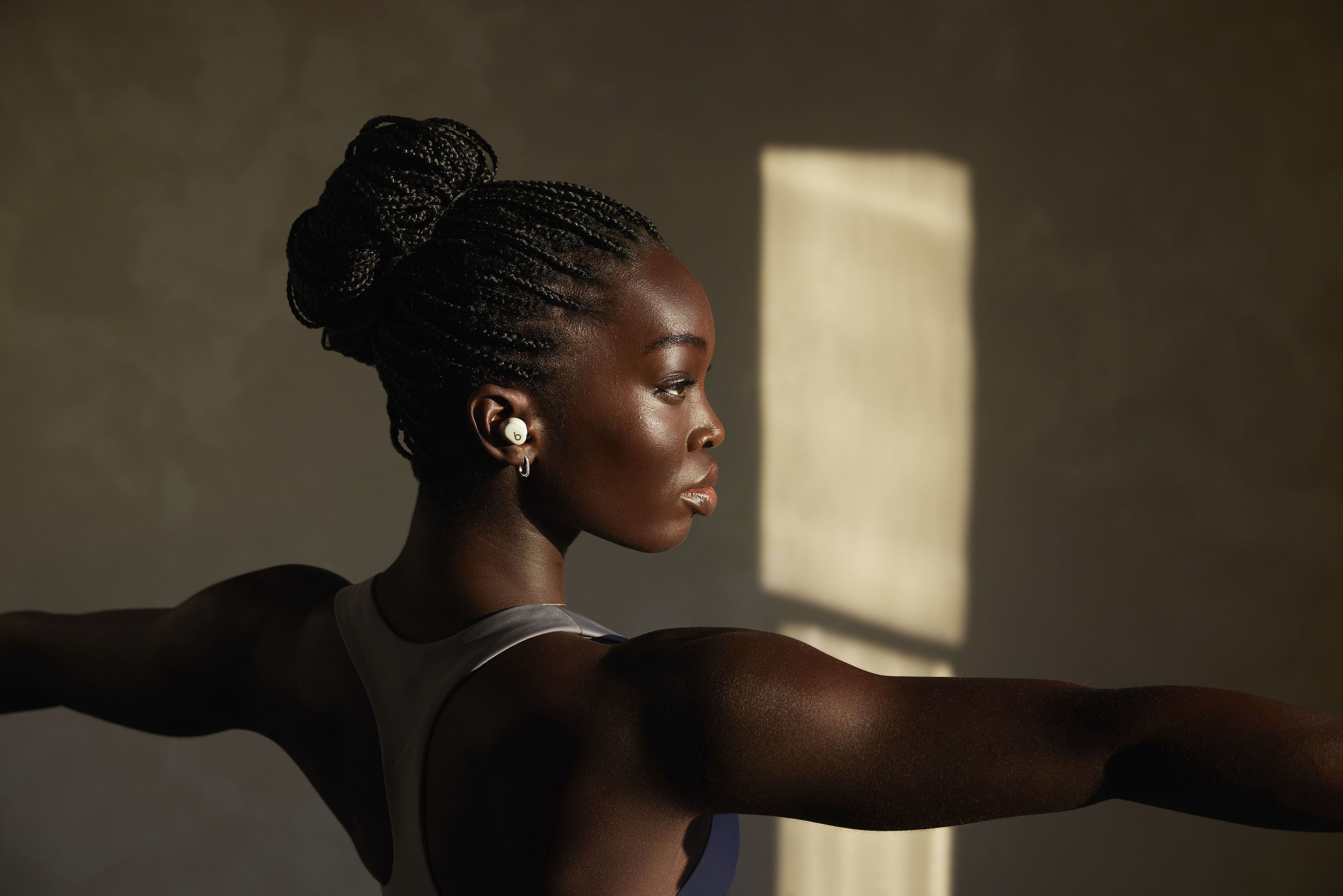 Alt View 16. Beats - Solo Buds True Wireless Earbuds - Storm Gray.