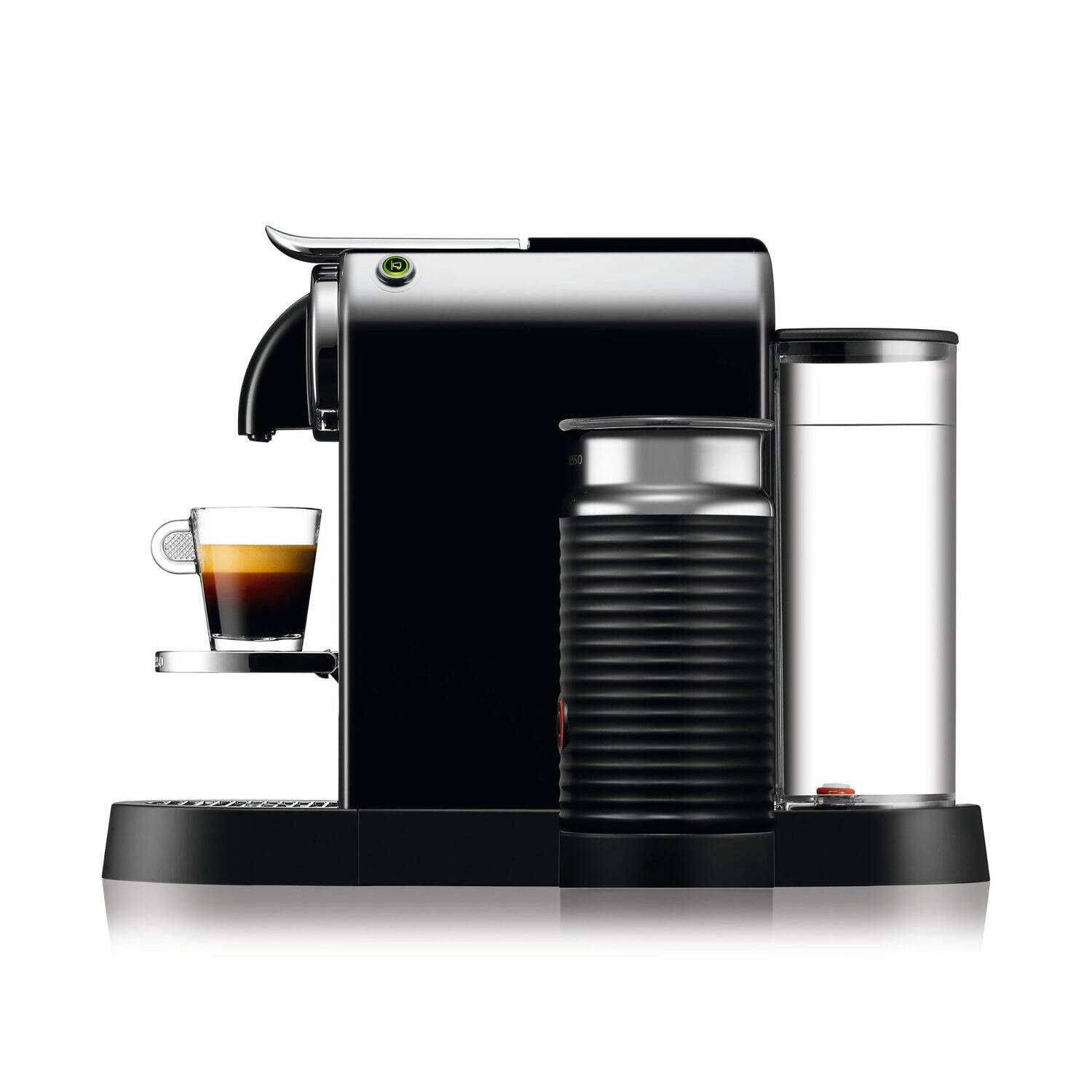 Alt View 6. De'Longhi - Nespresso CitiZ & Milk Espresso Machine - Limousine Black.