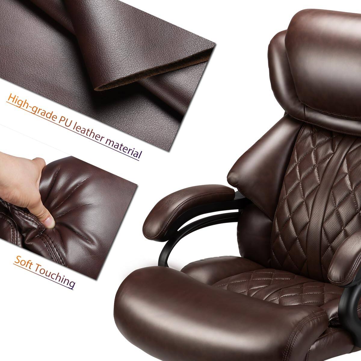 High-grade PU leather material  
Soft Touching
