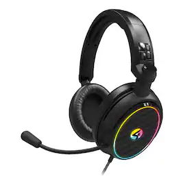 4Gamers - C6-100 Light Up Headset - XBOX, PS4/PS5, Switch, PC - Black