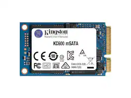 Kingston - KC600 256GB MSATA Internal Solid State Drive SKC600MS/256G