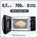 0.7 cu. ft. | 700w | 8 cooking settings
defrost & express start
Nostalgia™