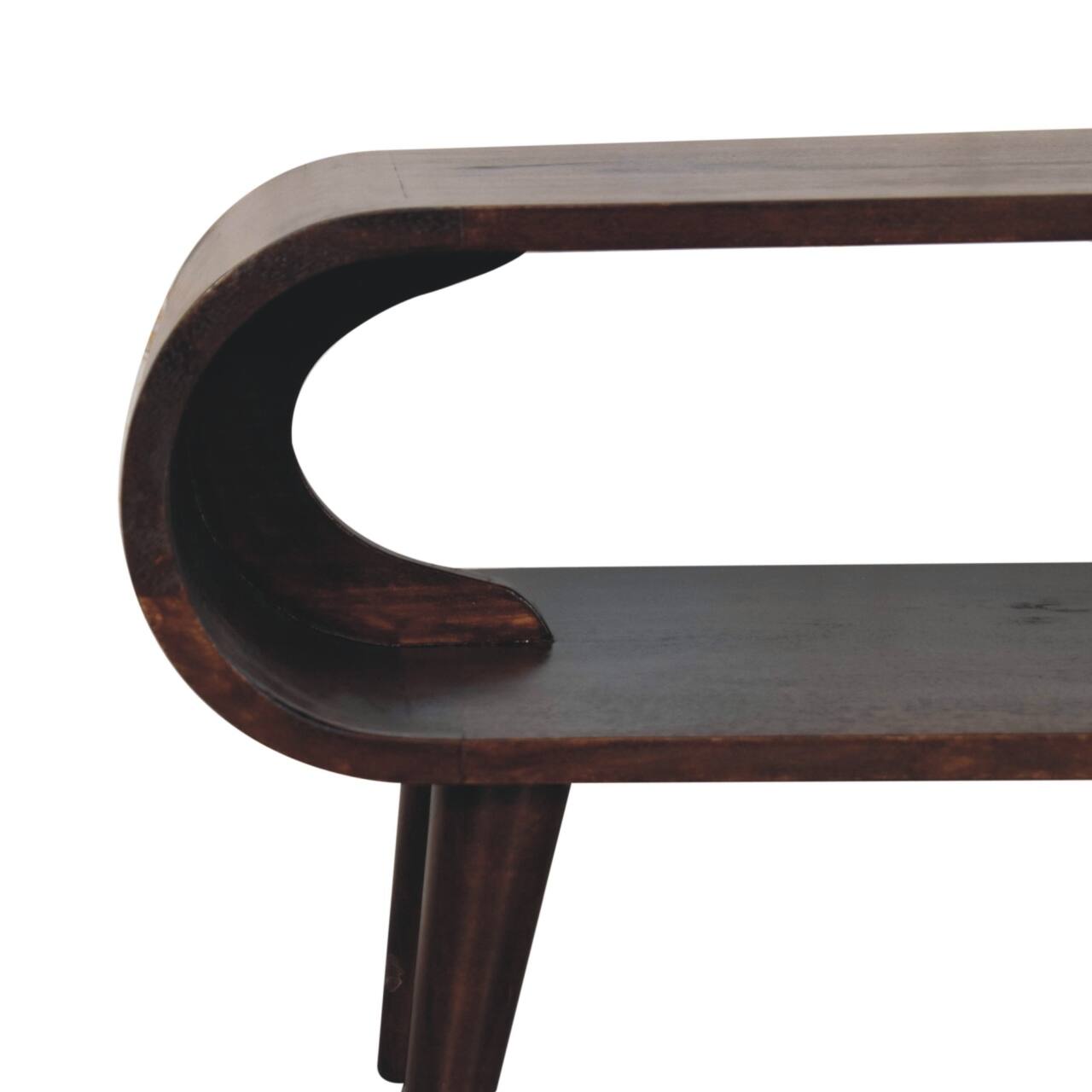 Alt View 1. Artisan Furniture - Artisan Furniture Solid Wood Amaya Light Walnut Coffee Table - Brown.