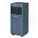 Alt View 7. Costway - 6000 BTU Portable Air Conditioner Cools up to 350 sq.ft w/ Remote Control 3-in-1 Air Cooler w/ Drying - Dark Blue.