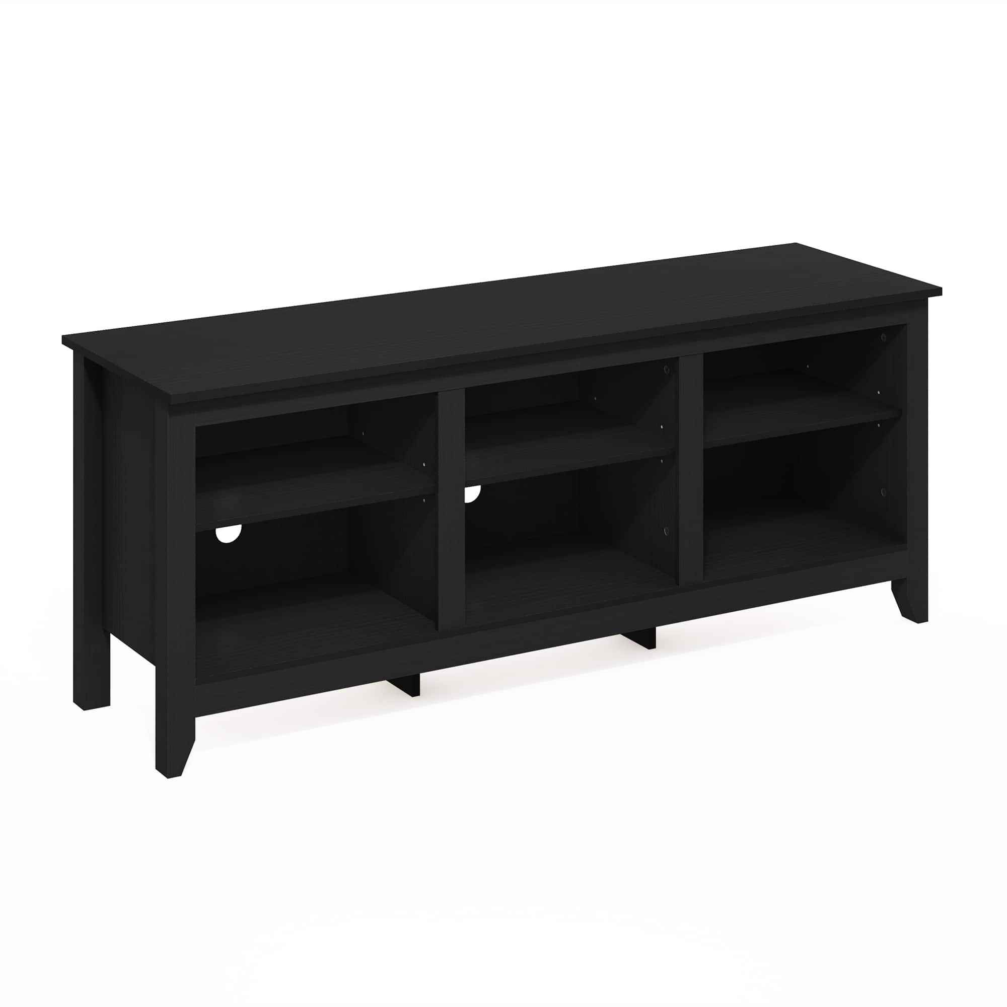Furinno - Jensen TV Entertainment Center for TV up to 65 Inch - Americano