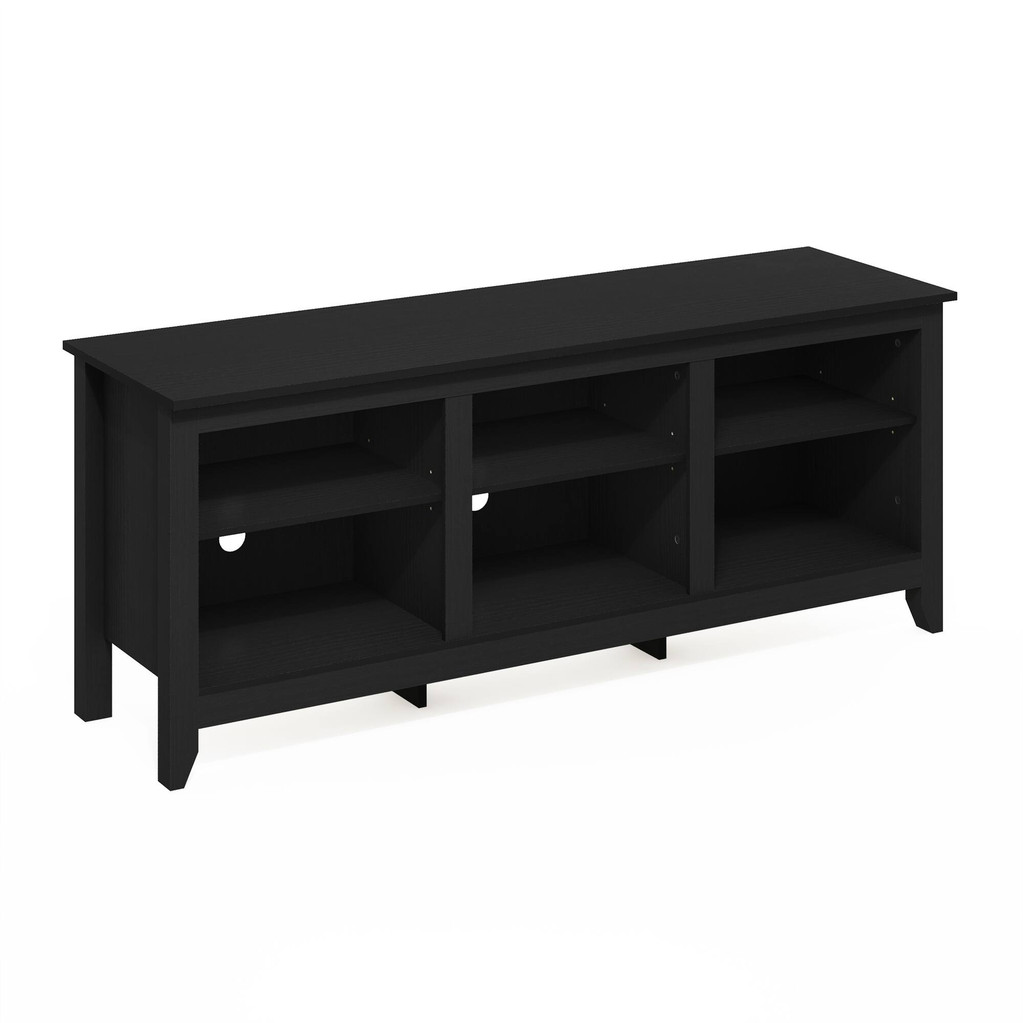 Front. Furinno - Jensen TV Entertainment Center for TV up to 65 Inch - Americano.