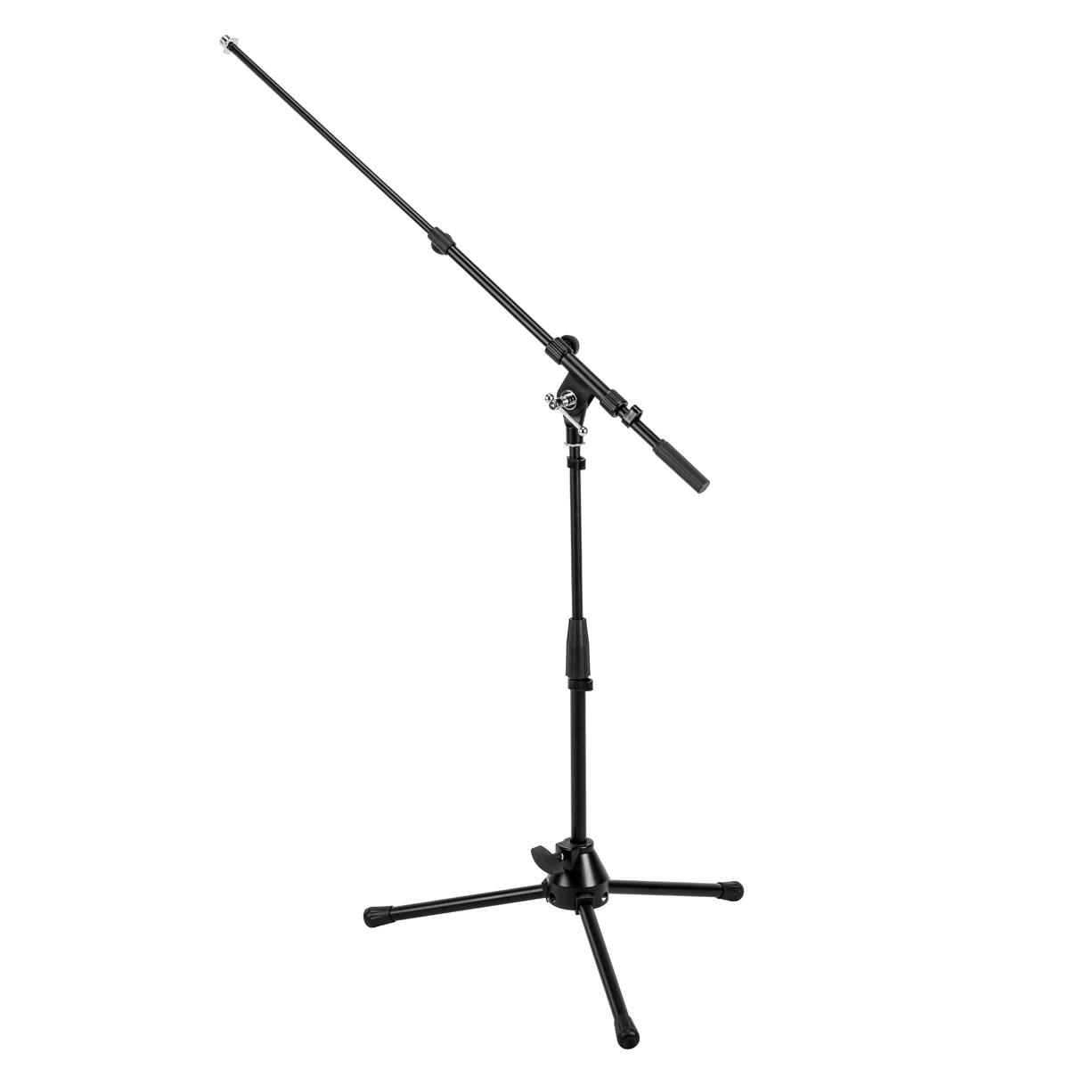 Alt View 9. H&A - H&A Short Tripod Microphone Stand with Telescoping Boom.